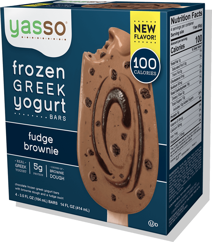Download Fudgebrownie Yasso Ice Cream Nutrition Facts Transparent