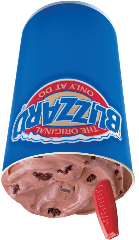Brownie Temptation Blizzard® - Dairy Queen Blizzard (940x863), Png Download