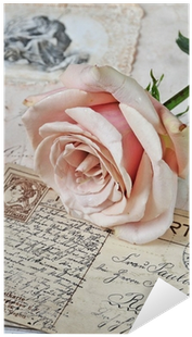 Lunch Napkins Postcard Rose (400x400), Png Download
