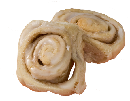 Cinnamon Roll (500x351), Png Download