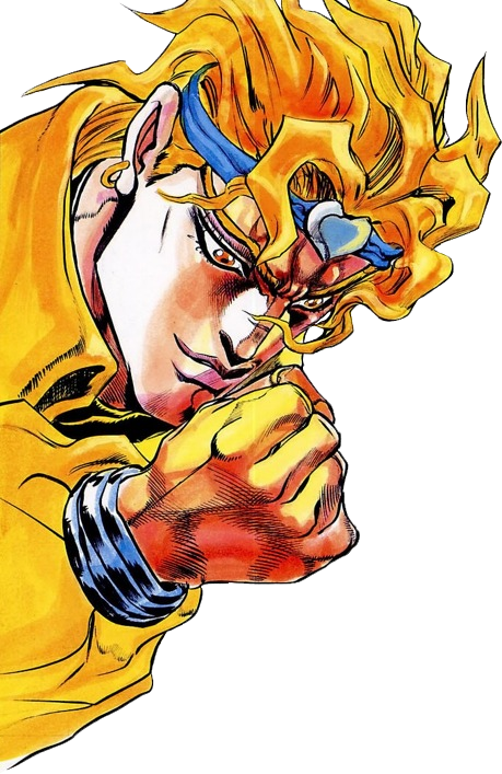 ○dio Is Gonna Fight The Post Below This One○dio Brando○stardust - Jojo Bizarre Adventures Jotaro (459x707), Png Download