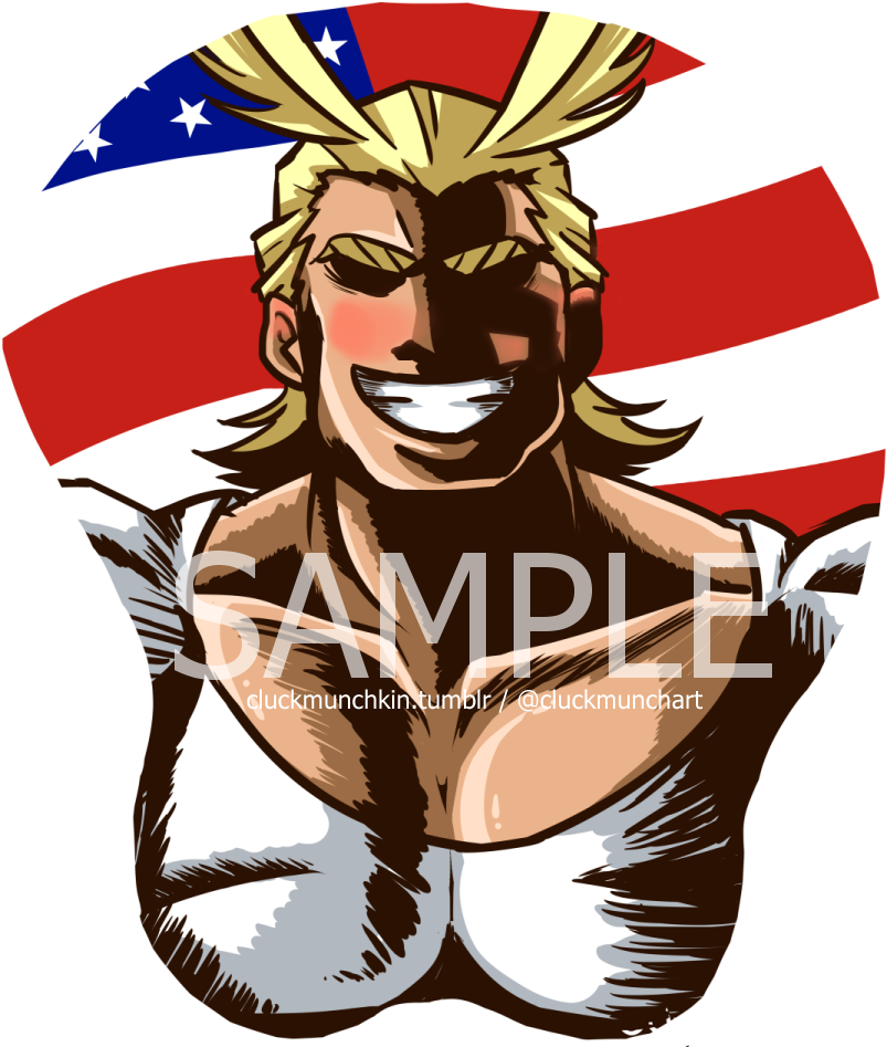 Mousepad 20allmight 20sample 20storeenvy Original - All Might Mouse Pad (1011x1011), Png Download