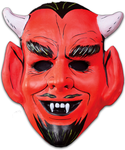 Volumes Of Blood - Devil Mask Png (436x639), Png Download