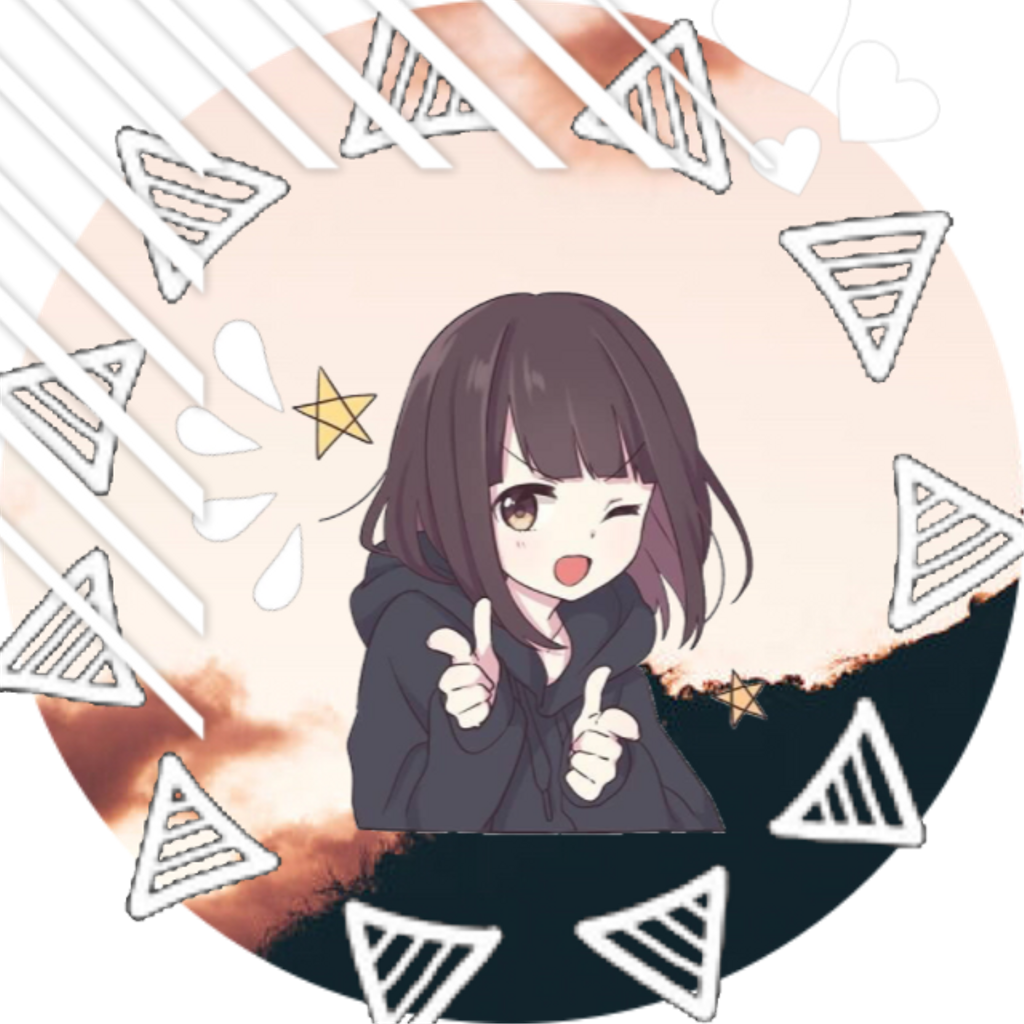 Pfp Anime Girl Kawaii Brunette White Cool Background - Anime Girl Pfp (1024x1024), Png Download