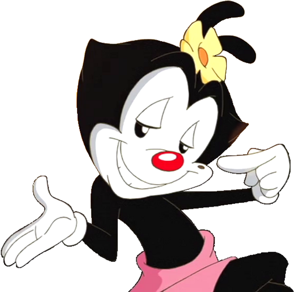 Animaniacs Dot, Dot Warner, Netflix, Dots, Pin Up Cartoons, - Dot Warner (500x500), Png Download