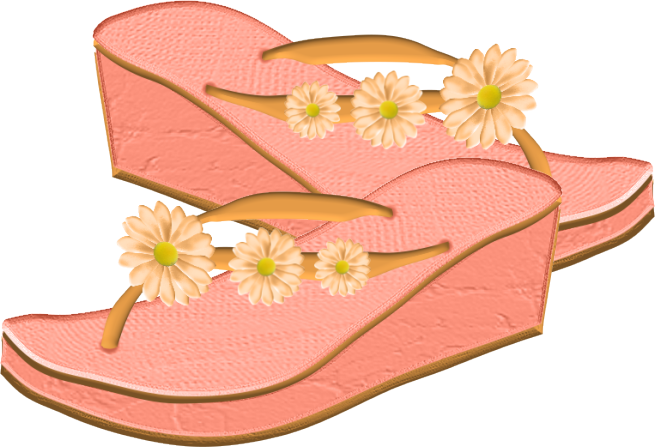 Picture Free Forgetmenot Footwear Flops Flipflops - Flip-flops (655x447), Png Download