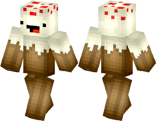 Skin Minecraft Rainbow Hd (528x418), Png Download