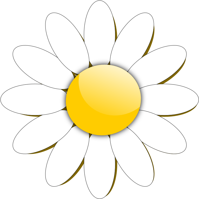 Daisies Flowers Clipart - Rob Goldstone Trump (831x824), Png Download