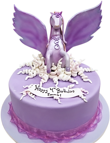 Cake Ideas For Girls - Unicorn Cakes For Girls (400x492), Png Download
