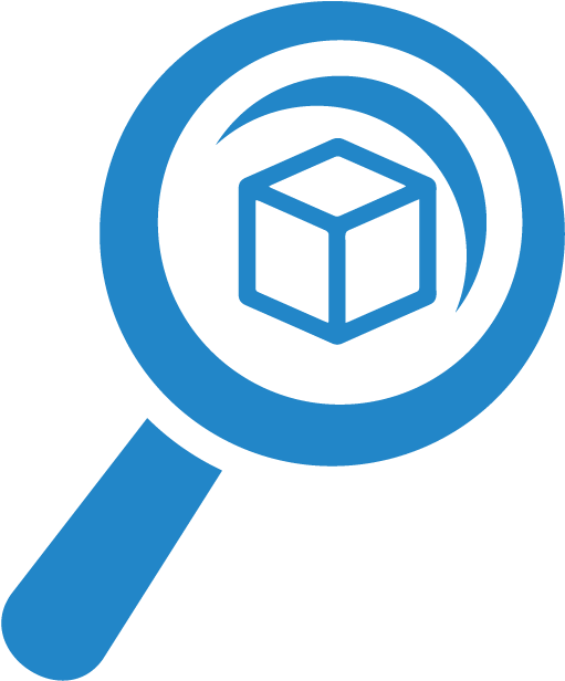 Research Icon - Research Blue Icon (612x792), Png Download