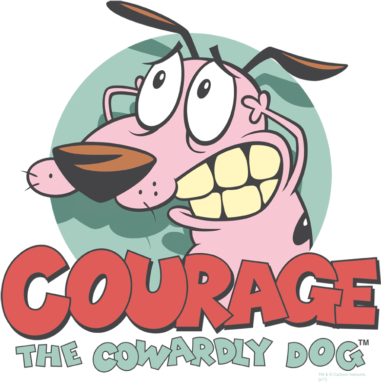 Courage The Cowardly Dog Courage Juniors T-shirt - Courage The Cowardly Dog: Season One (dvd) (798x778), Png Download