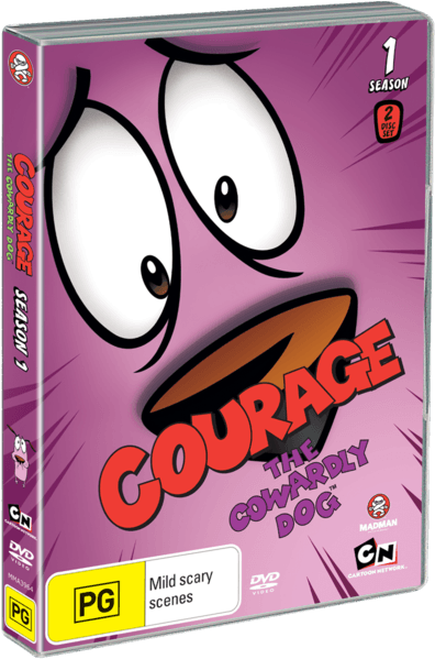 Courage The Cowardly Dog Season One Review - Courage The Cowardly Dog Madman (404x600), Png Download