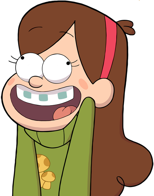 What About Courage The Cowardly Dog Because That Would - Mabel Pines (500x634), Png Download