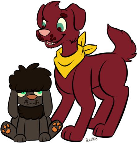 You Could Say They're Both Sons Of Bitches - David Camp Camp Dog (500x507), Png Download