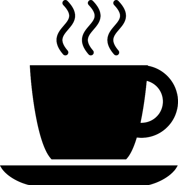 Cup, Drink, Tea, Coffee, Hot, Beverage, Steam - Coffee Cup Icon (614x640), Png Download