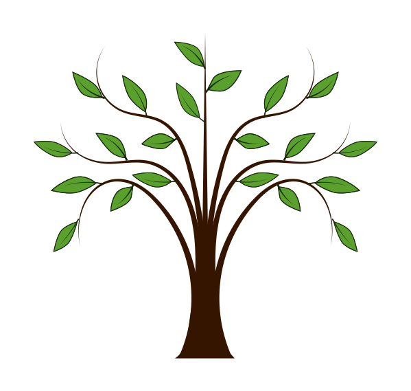 Sunday, January 24, 2016 - Tree With Leaf Clipart (599x569), Png Download