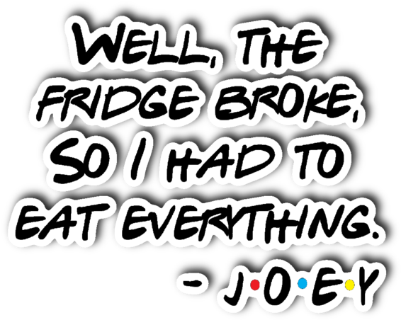 I Had To Eat Everything - Vuelta A Colombia (600x600), Png Download