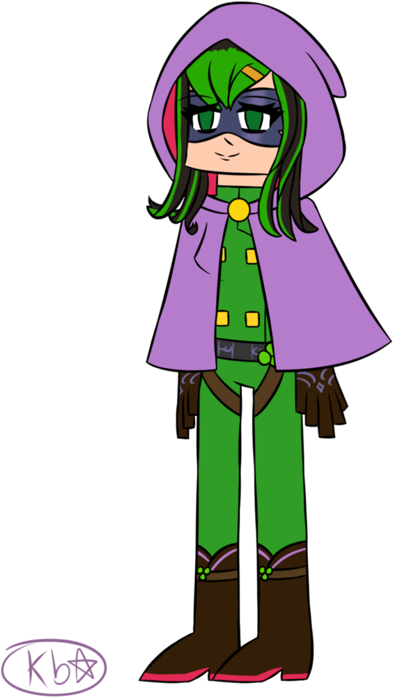 Jeshadow Green Shadow And Fjesse's Fusion By Luvi05 - Minecraft: Story Mode (564x1000), Png Download