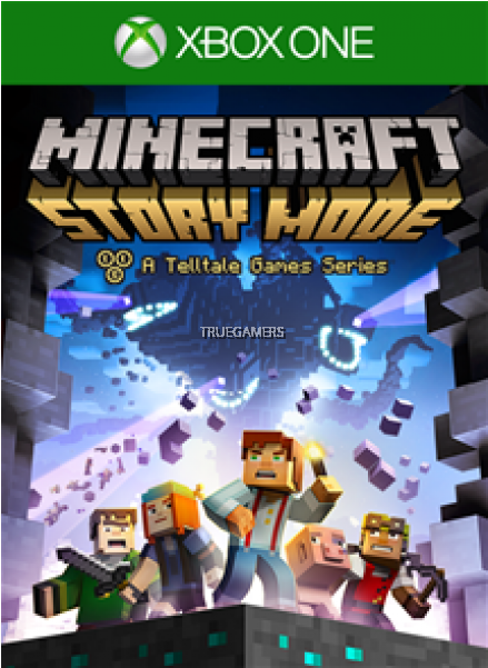 Minecraft Story Mode A Telltale Games Series Xbox 360 (600x600), Png Download