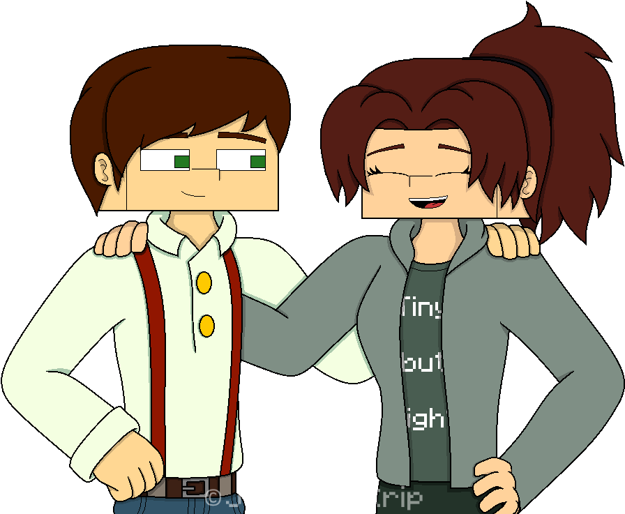 Service Jesse And Nikki By Juanstingtrip-dbpwix6 - Mcsm Jesse X Nikki (1024x768), Png Download