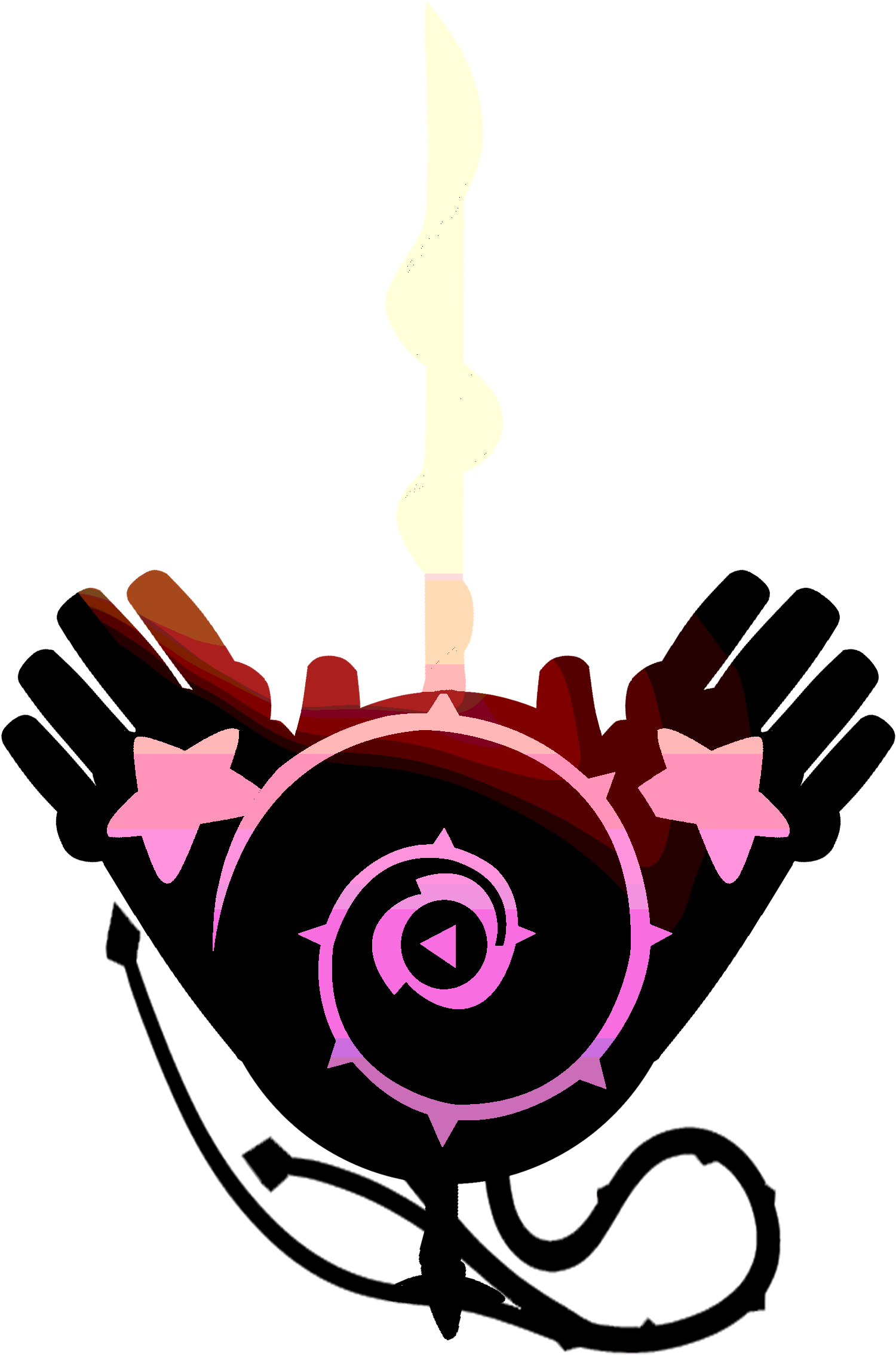 The Crystal Weapons Minimalist - Steven Universe Clipart Weapons (1500x2300), Png Download