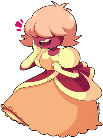 Steven Universe Logo Transparent - Sapphire X Padparadscha Steven Universe (500x463), Png Download