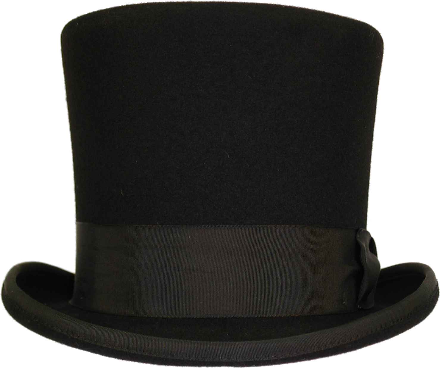 Caroler Top Hat - Top Hat Front View (2048x1536), Png Download