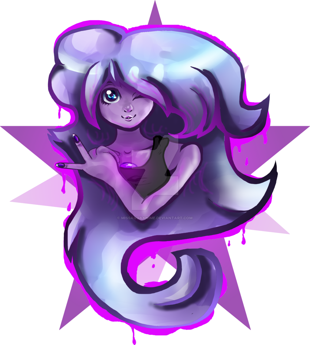 Amethyst Transparent Anime - Cartoon (1024x1142), Png Download