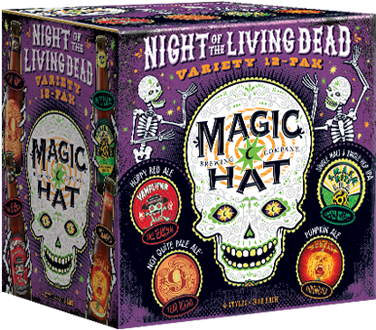 Q&a With Magic Hat On 'living Dead' 12 Pack - Magic Hat Night Of The Living Dead (400x356), Png Download