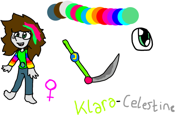 Here's My First Gemsona, Klara - Academie Van Bouwkunst (640x480), Png Download