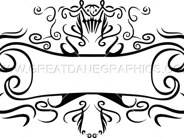 Decorative Scroll - Decorative Arts (640x480), Png Download