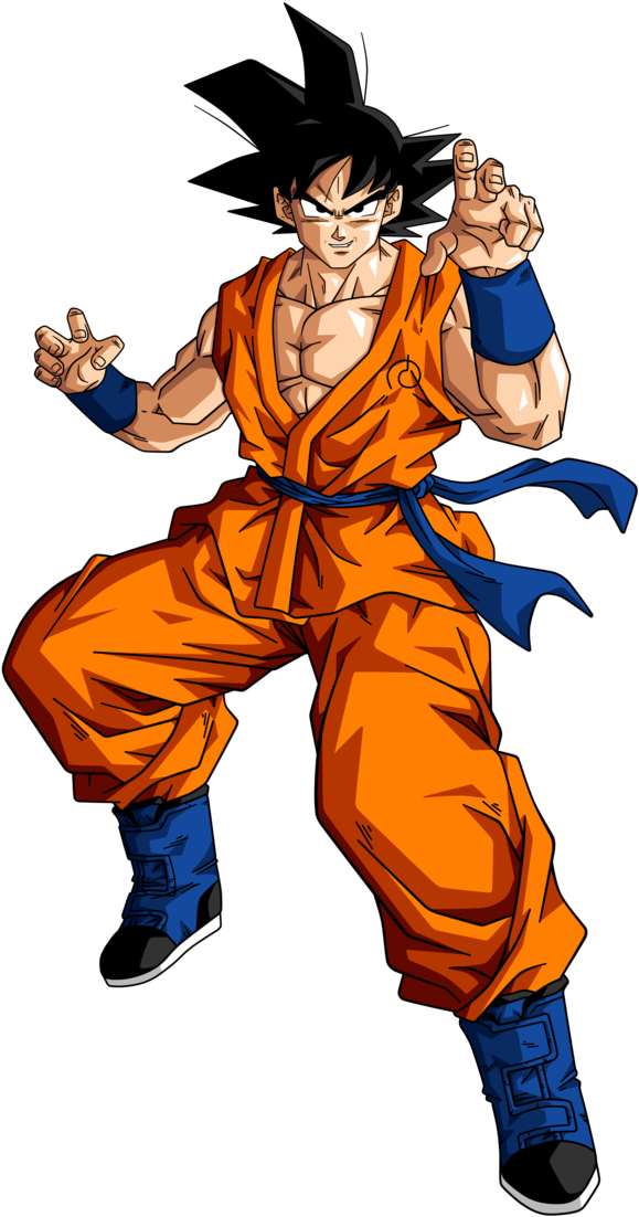 Son Goku - Goku Fukkatsu No F Render (666x1199), Png Download