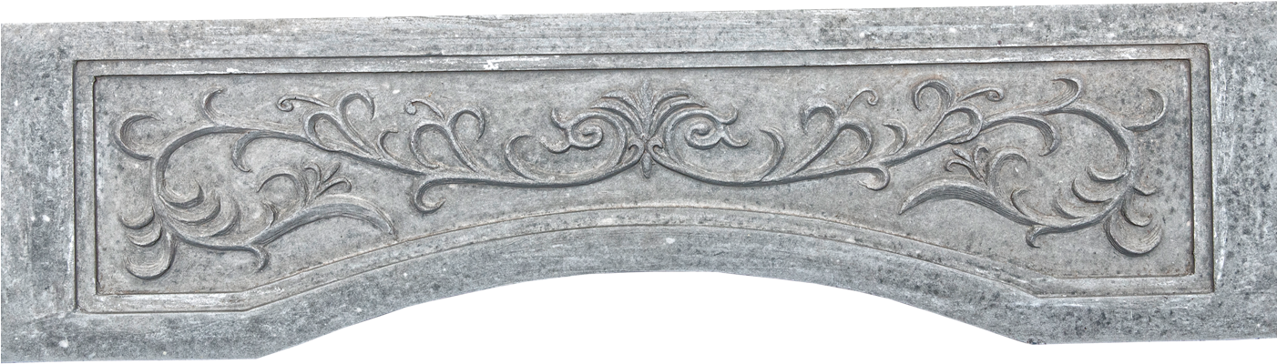 Ornate Scroll Trumpet Vine - Color (1401x560), Png Download