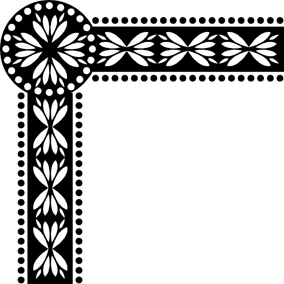 Source - - Corner Frame Png Decoration (958x958), Png Download