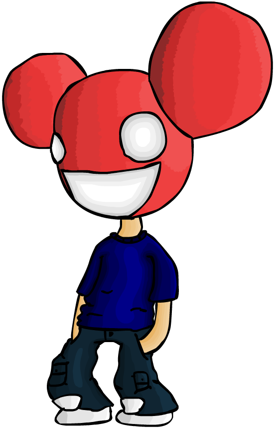 Deadmau5 By Hraugur On Deviantart - Child (550x857), Png Download