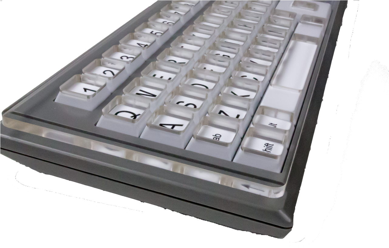 Die App Braucht Unbedingt Ein Update Nach Dem Betätigen - Visionboard2- Yellow Keyguard - With Function Keys (1280x835), Png Download