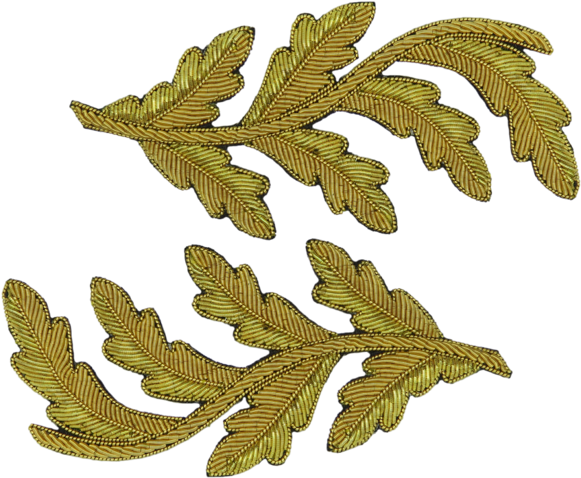 Repeat Pattern Oak Leaf Gold - Oak (1200x799), Png Download