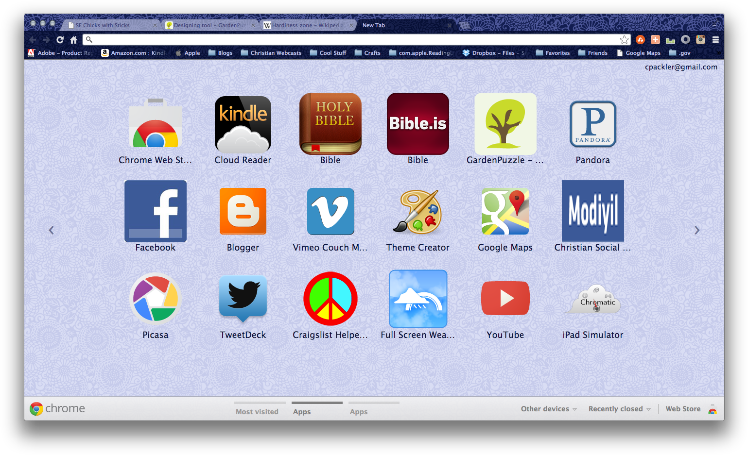 Google Chrome Apps Gardenpuzzle App - Christ Apostolic Church (1554x952), Png Download