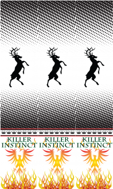 Killer Instinct Arrow Wrap Flaming Phoenix - Killer Instinct (1140x380), Png Download