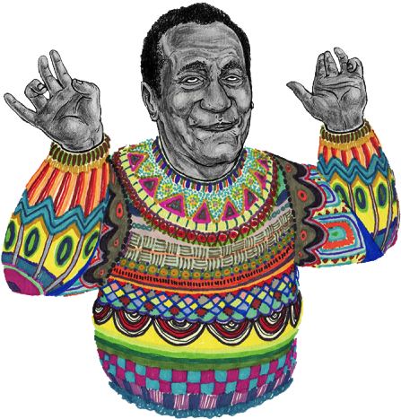 Bill Cosby Png Transparent - You So Chill (500x650), Png Download
