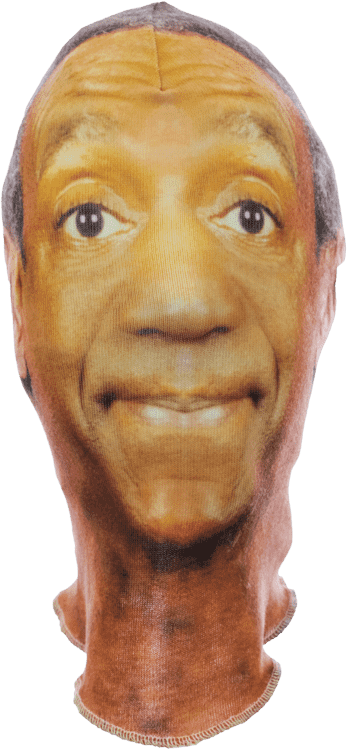 Cosby Mask - Bill Cosby Face Mask (347x750), Png Download