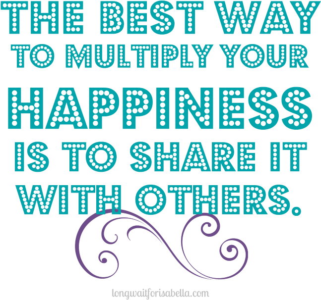 Sharing Quote - Sharing What You Love (650x650), Png Download