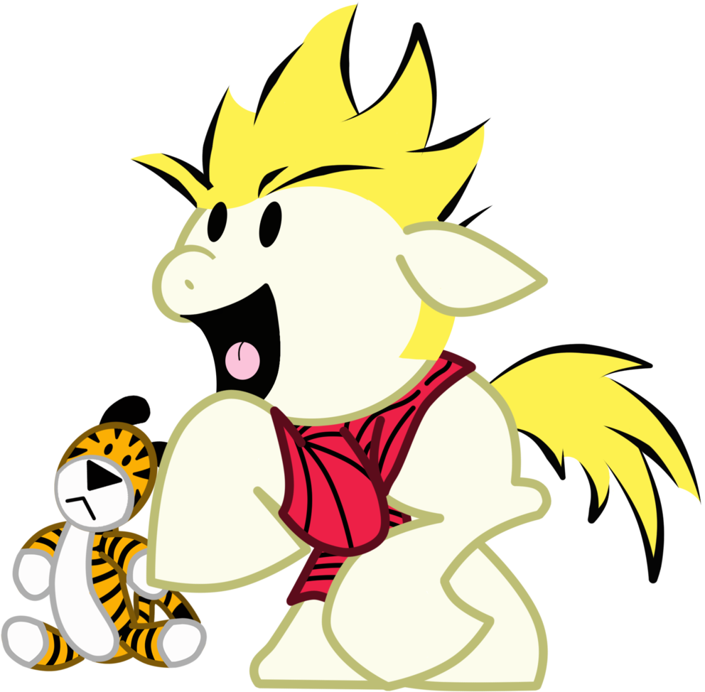 Toonfreak, Calvin, Calvin And Hobbes, Crossover, Hobbes, - There's Treasure Everywhere (1031x1024), Png Download