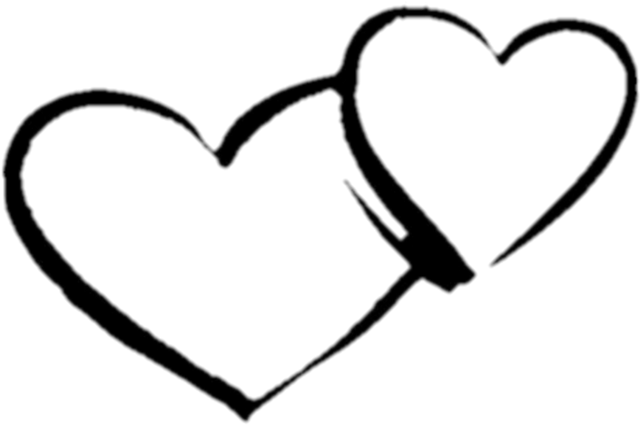 Heart Hearts Black Tumblr Transparent - Instagram (1024x1024), Png Download