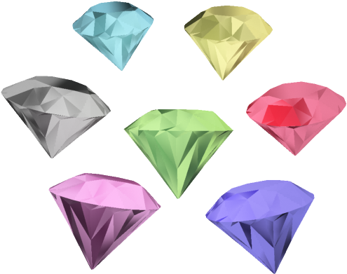 Chaos Emeralds User Posted Image - Sonic Adventure Chaos Emeralds (497x398), Png Download