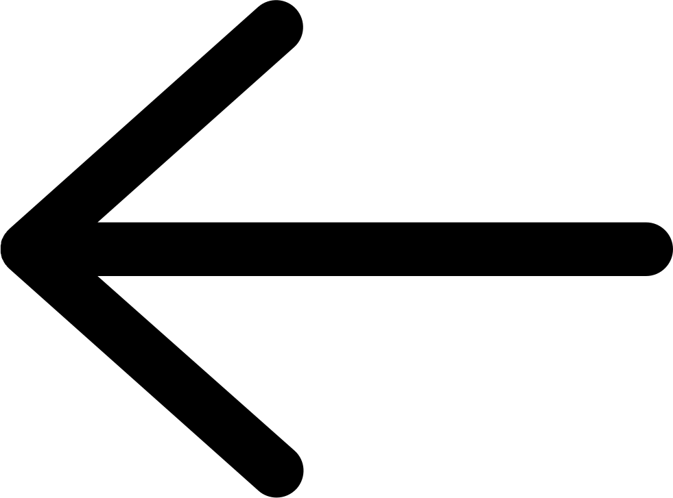 Left Arrow Sign - Arrow Back Icon Png (981x727), Png Download