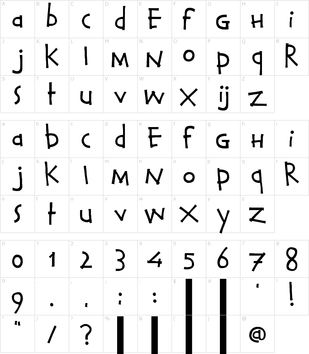 Calvin And Hobbes Font - Computer Font (1000x1150), Png Download