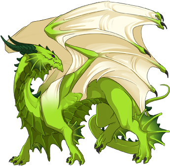 I Used Have Dragons Named, Alucard , Emerald Chaos - Flight Rising Guardian Female (350x350), Png Download