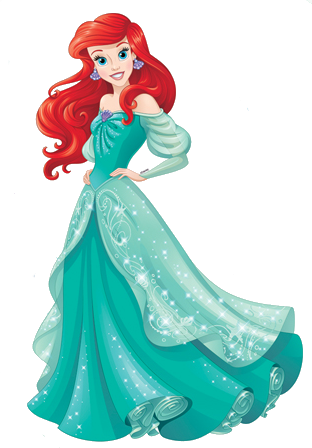 Curious Ariel - Ariel Princesa Png (312x448), Png Download