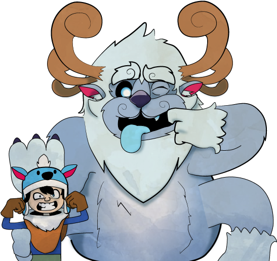 Nunu And Willump Calvin And Hobbes Tribute - Calvin And Hobbes (631x573), Png Download